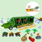 Camion jouet interactif de transport de dinosaures