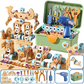 ⏳Offre spéciale à durée limitée⏰Kit d'outils éducatifs à monter soi-même pour enfants - Construisez plus. Apprenez plus. Jouez de manière créative