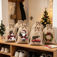 🎅🎁 Sacs cadeaux de Noël à cordon – Imprimés festifs, tissu durable, un emballage chic et réutilisable pour vos présents, sous le sapin et au-delà 🎄✨