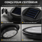 🌞 50 % DE RÉDUCTION MAINTENANT ! Lampe solaire portable pour jardin en acier inoxydable – Éclairage et recharge 2 en 1, lampe multifonctionnelle pour terrasse, camping et extérieur