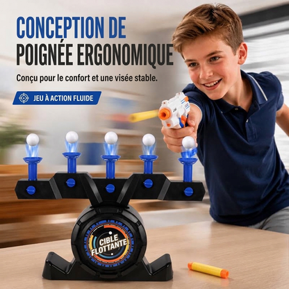 🎯✨ Cible de tir à billes flottantes électriques – Jeu de visée mobile alimenté par USB