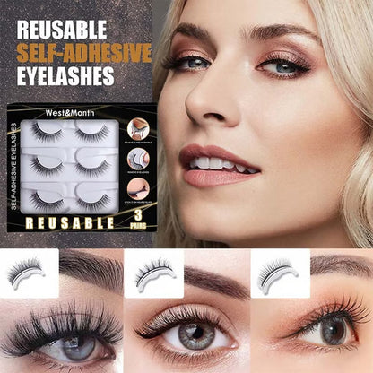 👁️ 50 % DE RÉDUCTION MAINTENANT ! Faux cils réutilisables en fibre légère – Pose et tenue 2 en 1, effet naturel et volume intense, se collent en quelques secondes sans paquets, pour soirées et quotidien