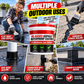 🧱 50 % DE RÉDUCTION MAINTENANT ! Revêtement d'étanchéité en formule durable – Imperméabilisation et protection 2 en 1, barrière contre l'eau et l'humidité, pour murs, toitures, terrasses et fondations