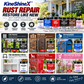 🎨 50 % DE RÉDUCTION MAINTENANT ! Pâte de réparation multicolore 7 en 1 – Réparation et retouche 2 en 1, 7 teintes pour réparer meubles, murs, bois et surfaces, sans outil ni peinture supplémentaire