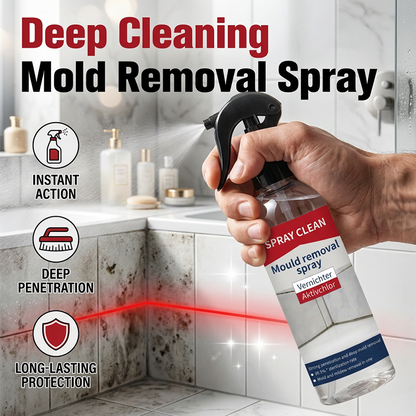 🦠 50 % DE RÉDUCTION MAINTENANT ! Spray anti-moisissure en formule puissante – Élimination et prévention 2 en 1, détruit les moisissures et les taches noires, pour salle de bain, cuisine, joints et zones humides