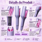 💇‍♀️ 50 % DE RÉDUCTION MAINTENANT ! Pince à onduler en céramique – Coiffage et ondulation 2 en 1, crée des vagues régulières et naturelles en quelques passages, sans brûler les cheveux, pour un look plage