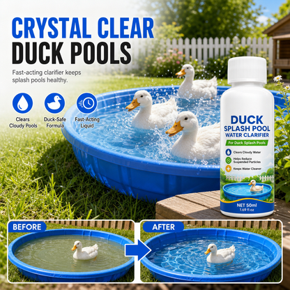 Purificateur et clarificateur d'eau pour bassin à canards