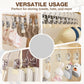 🍡 -50 % MAINTENANT ! Pince crochet 2 en 1 en acier inoxydable – Crochet à suspendre et pince alimentaire multifonctionnelle pour cuisine, rangement et organisation, gain de place garanti.