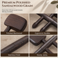 Bâton de grattage Gua Sha en bois