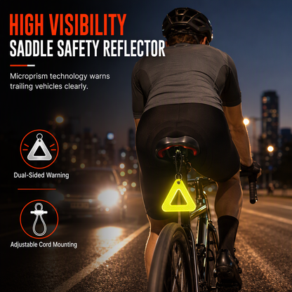 🚨 50 % DE RÉDUCTION MAINTENANT ! Pendentif réfléchissant avec LED pour sac et vélo – Visibilité et sécurité 2 en 1, se fixe partout et rend visible de loin, la nuit comme le jour