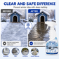 ❄️ 50 % DE RÉDUCTION EN CE MOMENT ! 🧴 Spray de dégivrage et de fonte de neige pour usage extérieur – sans danger pour les animaux de compagnie, dissout le givre dès le contact. Nettoie rapidement les escaliers, les allées et les terrasses